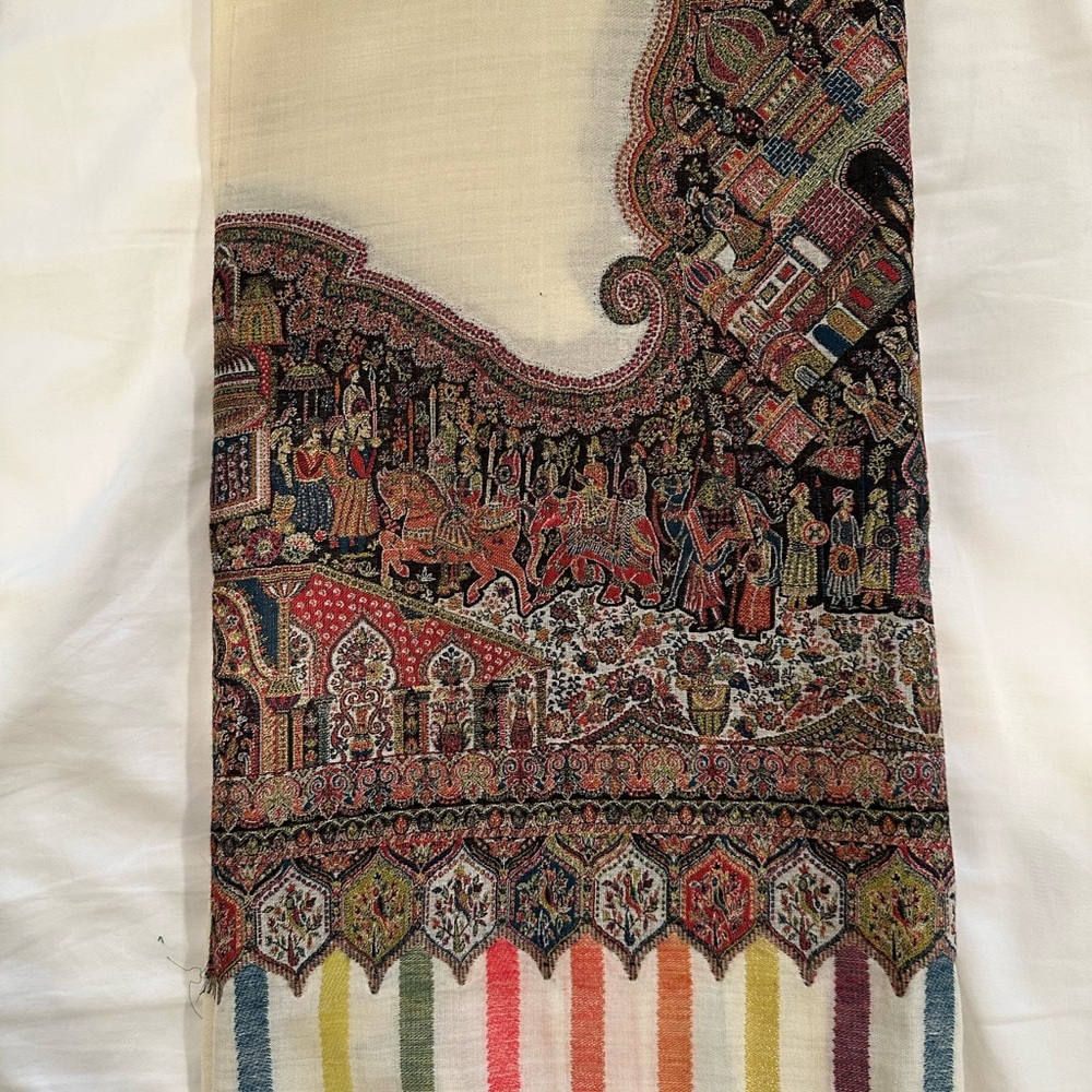 Colorful Tapestry Scarf